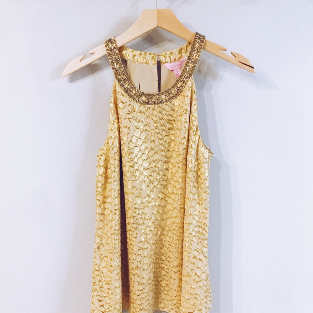 Lilly Pulitzer: Packing Heat Jacquard (Almond)